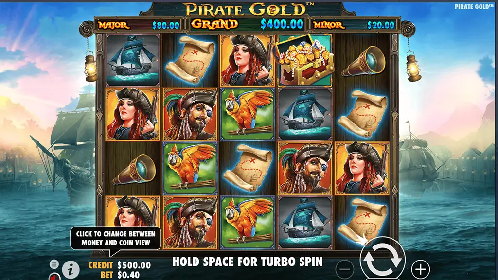 pirate gold wildtornado casino Perfect Spins Feature