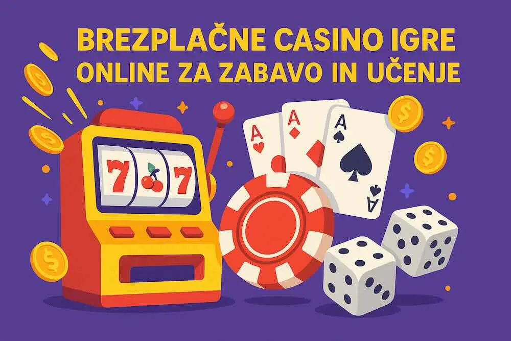 Brezplačne casino igre online za zabavo in učenje