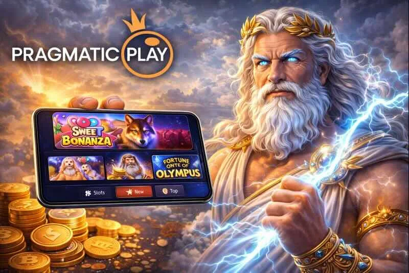 Pragmatic Play pokies on a mobile device, ready to play online poker with crypto