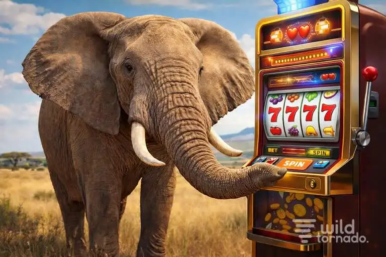 Exciting real slots game on the WildTornado social casino app.