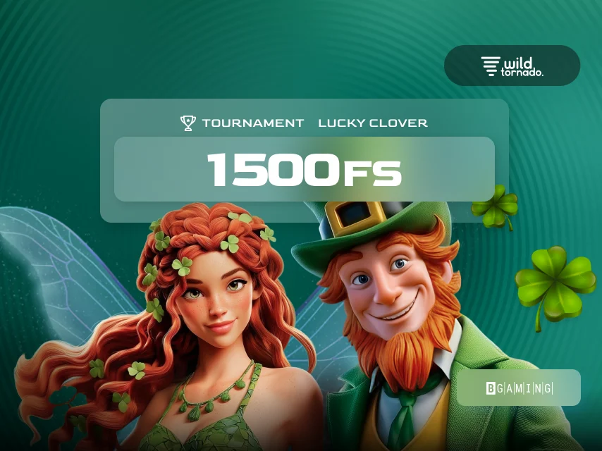 lucky clover tournament wildtornado casino blog